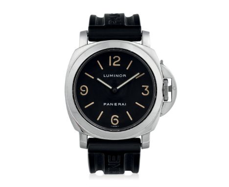 PANERAI LUMINOR REF. PAM 002 OP 6502 TRITIUM DIAL, BOX AND GUARANTEE, SOLD IN 1999 - Case: signed, n. A0684/1000, BB 972794, 
