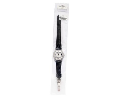 PATEK PHILIPPE WORLD TIME REF. 5110G IN WHITE GOLD, GUARANTEE, SEALED, SOLD IN 2006 - Case: signed, n. 4297655, 18K white gol