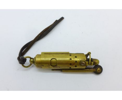 An Australian brass lighter