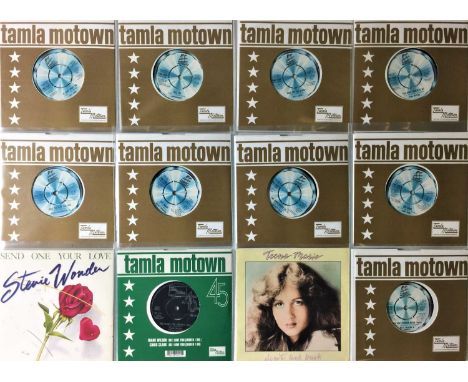 TAMLA MOTOWN - 1979/1980 UK 7" COLLECTION (TMG 1149 TO TMG 1199 INCLUSIVE). Fantastic archive of 51 x original UK Tamla Motow