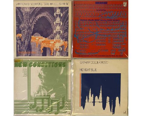 GRAHAM COLLIER MUSIC AND RELATED - LP RARITIES. A wonderful pack of 4 LPs by English jazz composer/ bassist Graham Collier. I