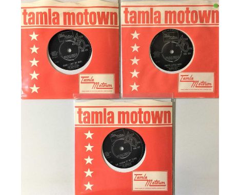 TAMLA MOTOWN - 1965 UK 7" COLLECTION (TMG 522/524/526). A fantastic pack of 3 x  original UK Tamla Motown 7"  rarities from 1