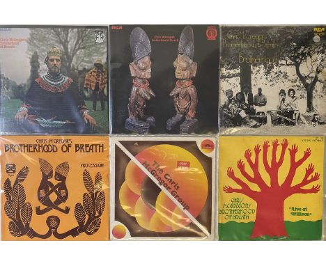 CHRIS MCGREGOR AND RELATED - LP PACK. An excellent pack of 7 LPs by South African jazz pianist/ composer Chris McGregor, incl