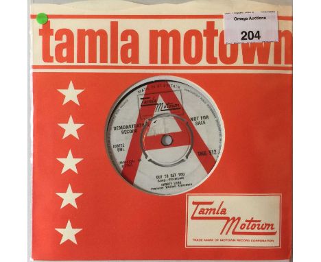TMG 512 DEMO - SHORTY LONG - OUT TO GET YOU 7". The original demo UK copy of Shorty Long - Out To Get You c/w It's A Crying S