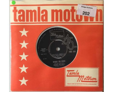 TMG 508 - BRENDA HOLLOWAY - WHEN I'M GONE 7". The original UK copy of Brenda Holloway - When I'm Gone c/w I've Been Good To Y