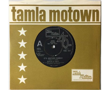 TMG 867 (DEMO) - MARTIN &amp; FINLEY - IT'S ANOTHER SUNDAY 7". The original UK demo (only) 1973 copy of Martin &amp; Finley -