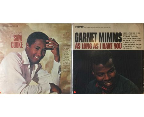 GARNET MIMMS/ SAM COOKE - LP RARITIES. A superb pack of 2 LP rarities by two of the finest male voices in soul history. Artis