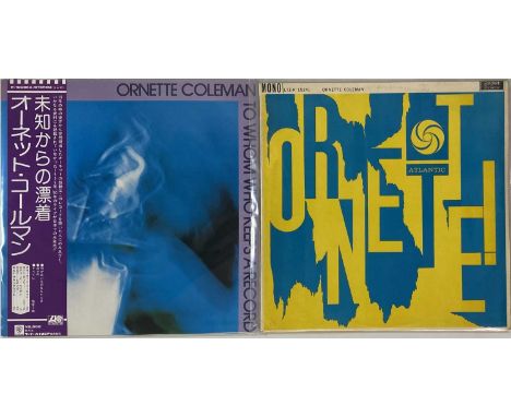ORNETTE COLEMAN - LP RARITIES. Wicked bundle of 2 x LP rarities introducing Ornette Coleman. Titles are Ornette! (og UK mono 