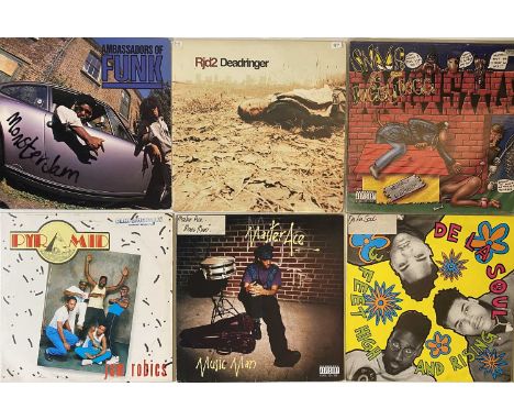 HIP HOP - LP COLLECTION. Killer collection of 31 x LPs. Titles / Artists include Snoop Dogg - Doggystyle, De La Soul - 3 Feet
