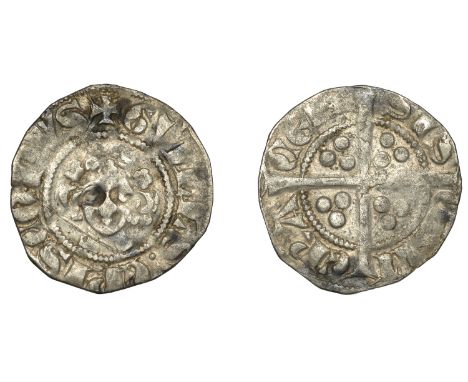 Low Countries, CAMBRIA, William de Hainaut (1285-96), Bp of Cambrai, Esterlin, 0.99g/1h (Mayhew 89). Fine  £40-£50
