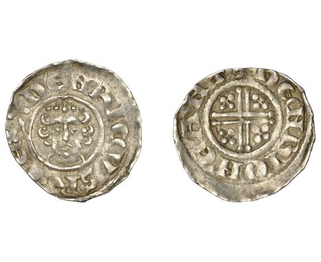 Henry III (1216-1272), Short Cross coinage, Penny, class VIIb 2, Canterbury, Henry, henri on cant, pellet on chin, 1.45g/4h (