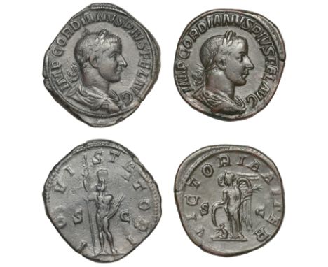 Roman Imperial Coinage, Gordian III (238-244), Sestertius, Rome, 241-4, laureate and draped bust right, rev. Jupiter standing