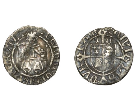 Henry VIII (1509-1547), First coinage, Penny, Durham, Bp Thomas Ruthall, mm. lis, td above shield, 0.76g/11h (Allen 203; N 17
