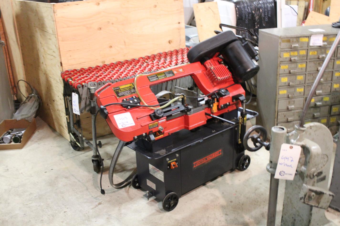 Central Machinery 93507 7"x12" Horizontal Band Saw (video) 120/240v/1ph