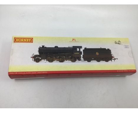 Model toy Train railway interest; Hornby R3305 BR Early class KI loco ( weathered) 62059 -slight marks to box and content as 