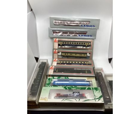 Model Railway Interest ; Fleischmann Carriage interest and others to include an Interfrigo blue carriage , LS Lima etc. &nbsp