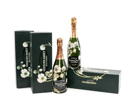 WINE & SPIRITS CLUB HOUSE: PERRIER JOUËT BELLE EPOQUE CHAMPAGNE, 2 x 1995, 1 x 1996 vintage, all 75cl, boxed (3)Provenance: p