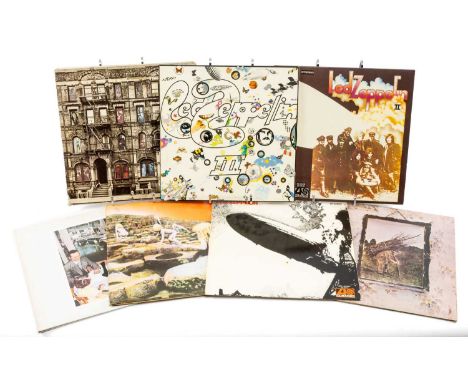 ROCK & POP CLUB HOUSE: LED ZEPPELIN VINYL LP COLLECTION including, 'Untitled - (Led Zeppelin IV)', Atlantic, K 50008, 'Led Ze