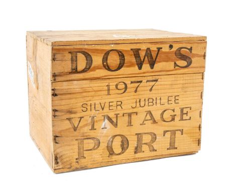 WINE & SPIRITS CLUB HOUSE: 1977 DOW'S 'SILVER JUBILEE' VINTAGE PORT, 12 x 75cl bottles, owcProvenance: private collection Tor