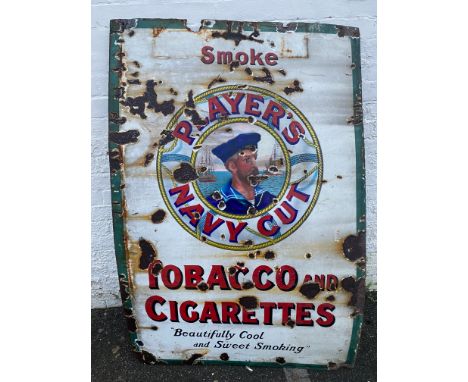 Lot 333 - PLAYER'S CIGARETTES SHOWCARDS: NAVY CUT