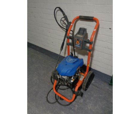 A Position 1 power equipment P 3000 PWA pressure washer powered by Hyundai 4-stroke engine 