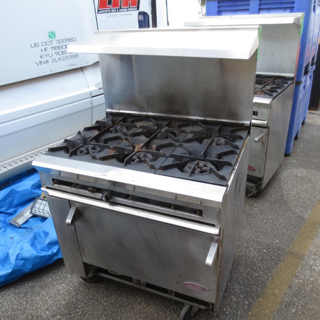Dynamic Cooking System 6 Burner Stove ( Loc. 3131 Concord Road )