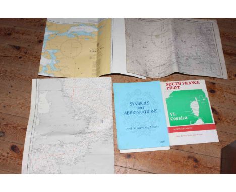 Marine Ordnance Survey maps, Seabeam II Seafarer range, Finder Nite Tracker 1, Fina rubber ring.