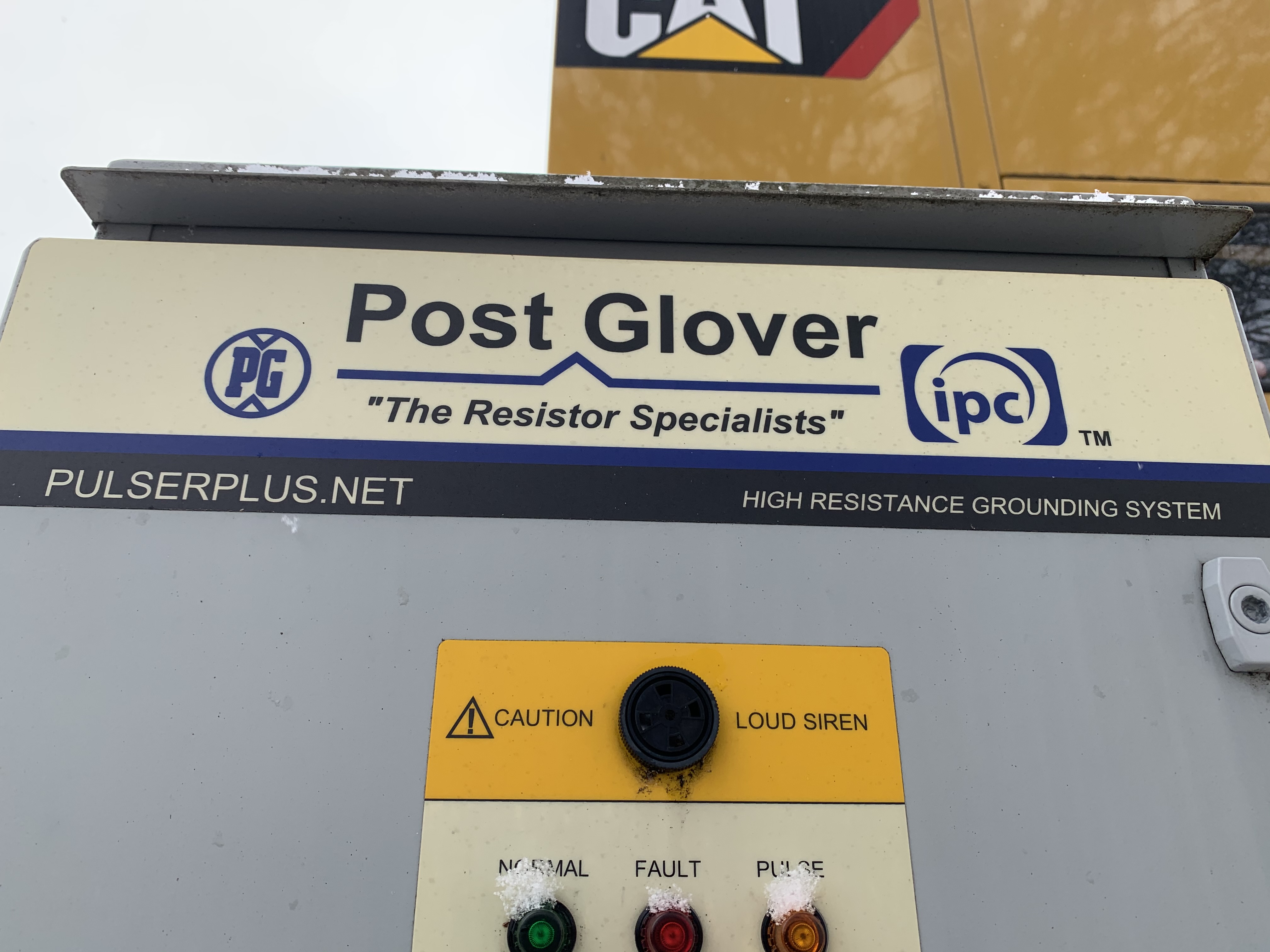 Post Glover High Resistance Grounding System, Part PL48YF3E00HP, S/N