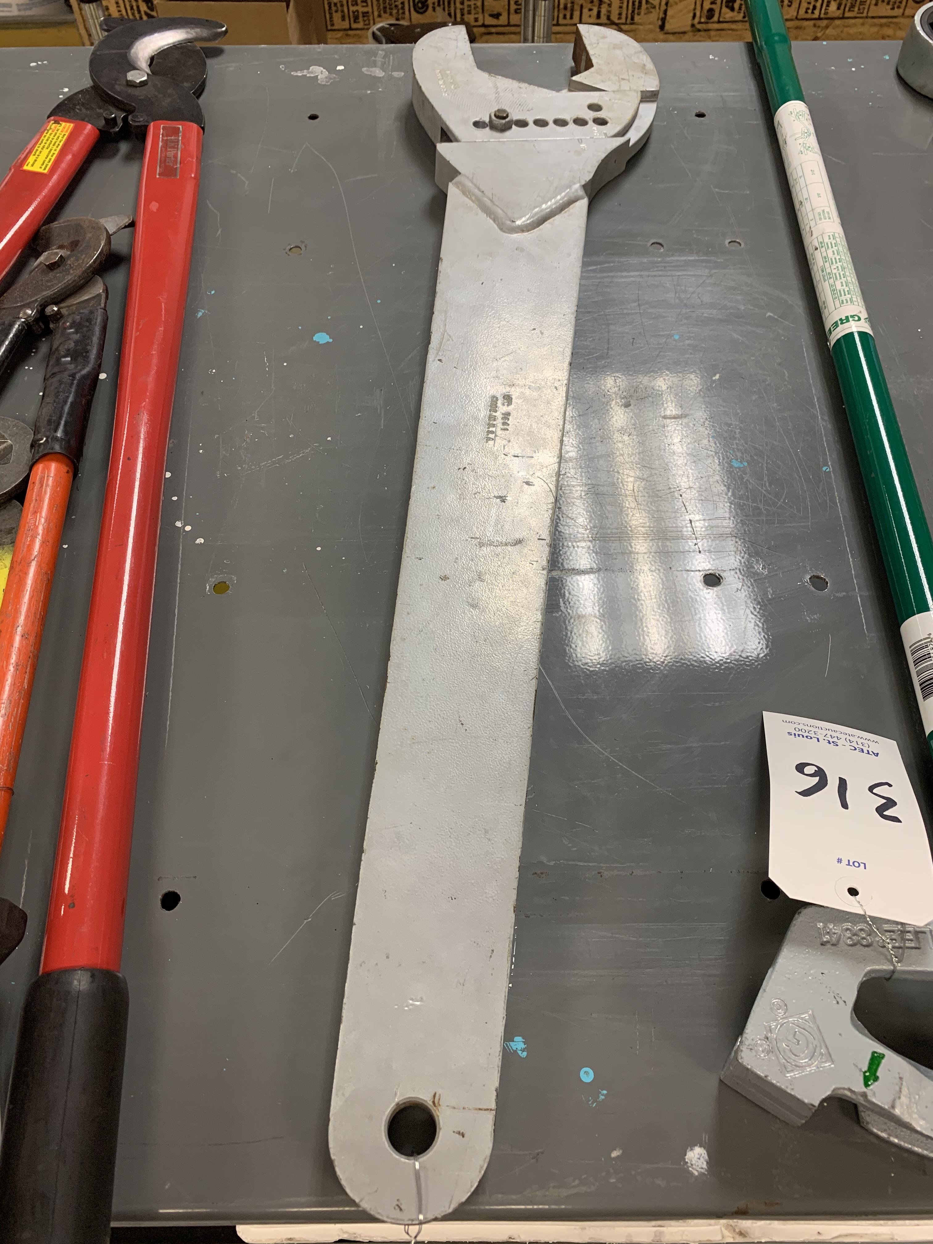 Large 35" Adjustable Wrench