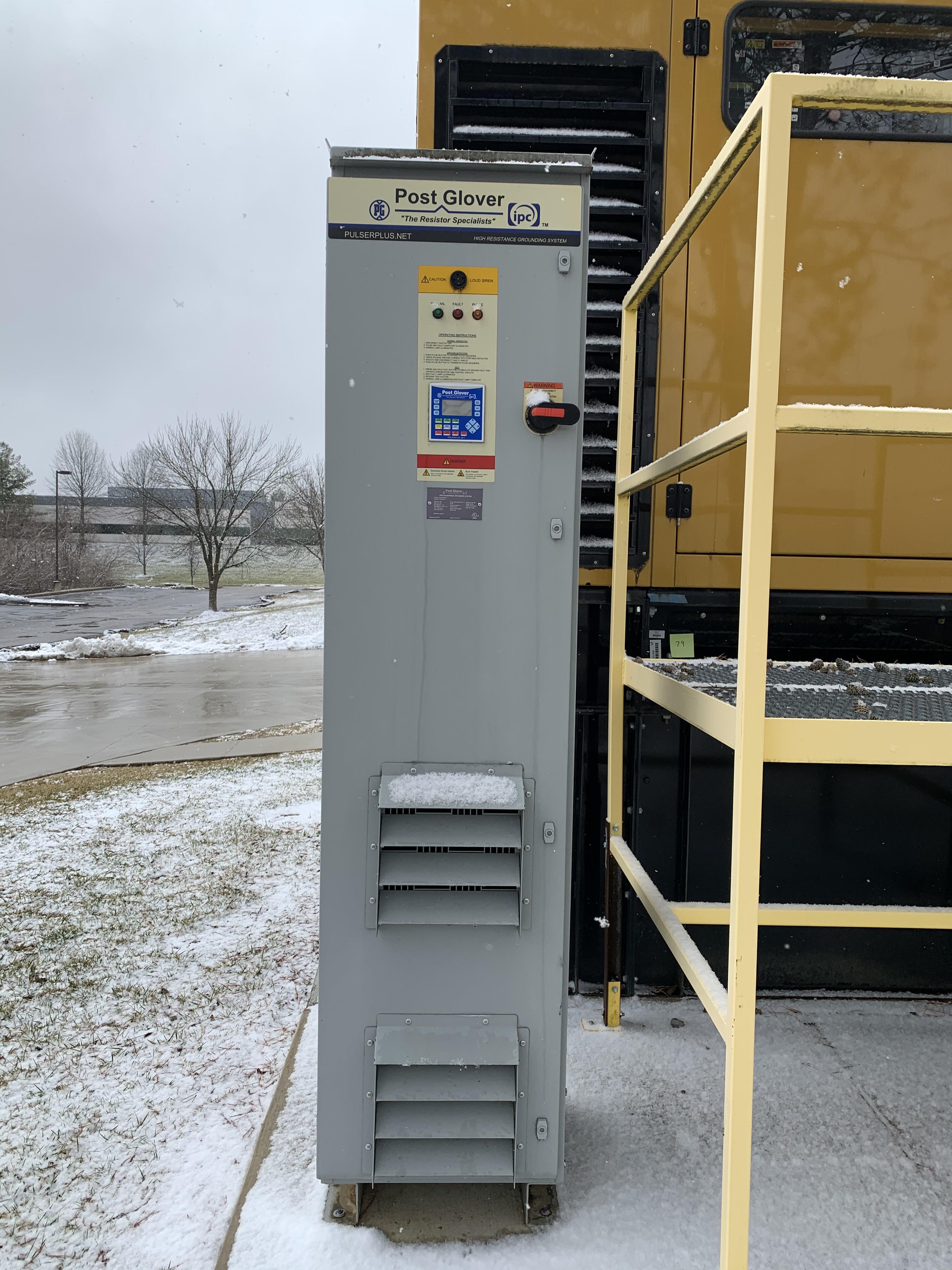 Post Glover High Resistance Grounding System, Part PL48YF3E00HP, S/N