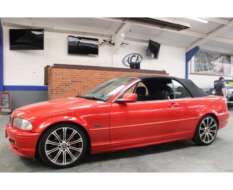 Make &amp; Model: BMW 320 CIDate of Reg: S27 WHYColour: Redcc: 2171MoT: 21-12-2020Fuel Type: PETROLMileage: 122kTransmission: