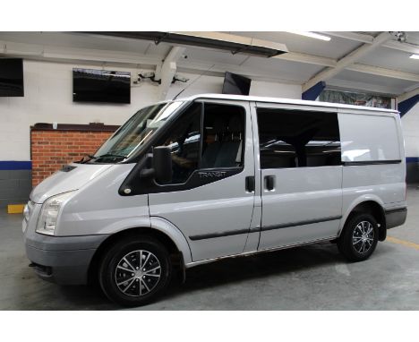 Make &amp; Model: Ford Transit 100 T280 TrendDate of Reg: GK13 FYBColour: Silvercc: 2198MoT: 06-08-2022Fuel Type: DIESELMilea