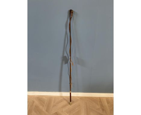 Dealer's whip with thong by Crawley of Peterborough