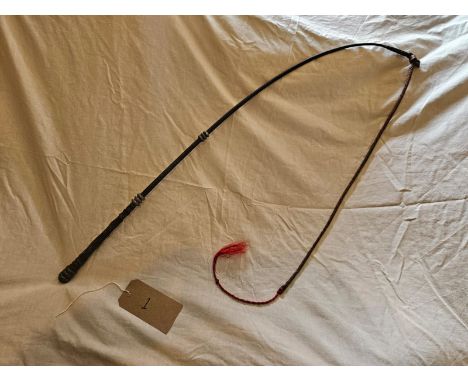 Unusual whalebone dealer's whip