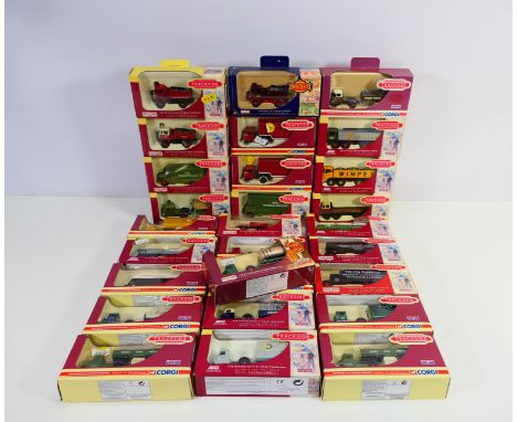 Corgi Trackside - Lledo Trackside - 28 boxed diecast model vehicles in 1:76 scale. Lot includes Corgi Trackside Limited Editi