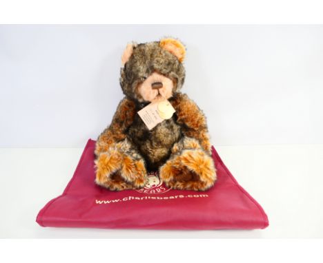 Charlie Bear - A Charlie Bear Collectors Plush named Hubble #CB614862 approximately 49cm high. Appears to be in excellent con