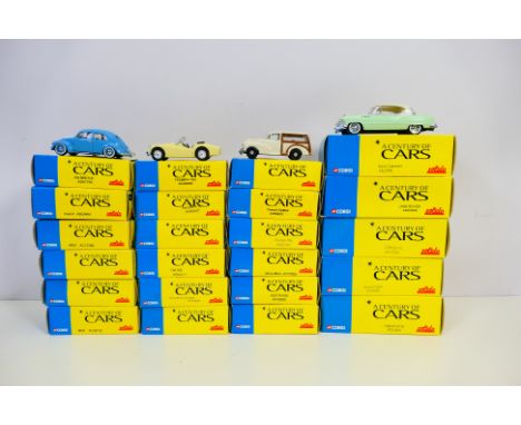 Corgi - Solido - a collection of approx 23 boxed diecast models from the Century of Cars Series by Hachette including #3 Morr