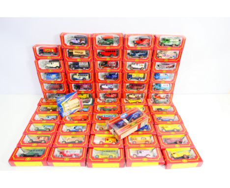 Corgi - Approximately 60 boxed Corgi 'Cameo' diecast model vehicles. Lot includes Cameo 'Jacobs Cream Crackers' Bus; 'Zebra G