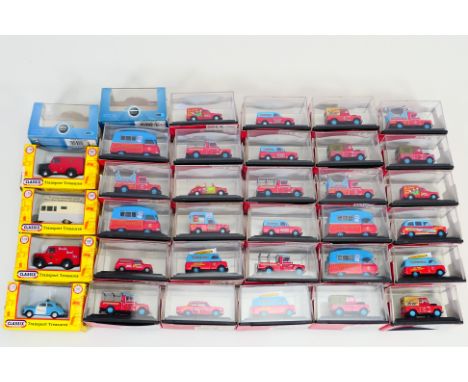 Oxford Diecast - Classix - 35 boxed diecast model vehicles in various smaller scales, mainly 1:76 predominately Oxford Diecas
