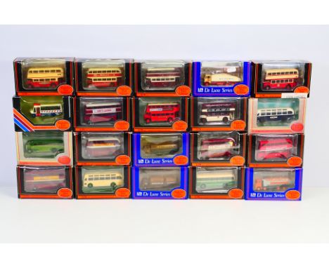 EFE - 20 boxed 1:76 scale diecast model buses and commercial vehicles from EFE. Lot includes EFE #DL10904 AEC Mammoth Major 3