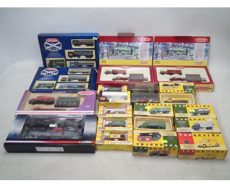 Corgi - Vanguards - Classix - Others -A boxed collection of diecast model vehicles in various scales, Lot includes Corgi Trac