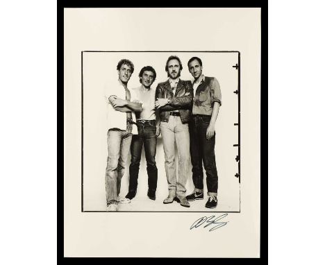 ▲ David Bailey (b.1938) The Who, Live Aid, 13 July 1985gelatin silver print, printed 1985, signed in pen by David Bailey and 