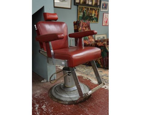 Vintage Belmont barbers chair