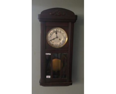 Art Deco wall clock in GWO 