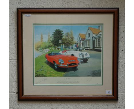 L/E signed print by Tony Smith 