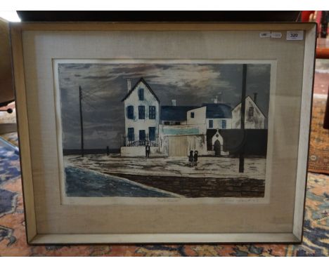 L/E print 18/20 'Eva's House' by Alister Grant 