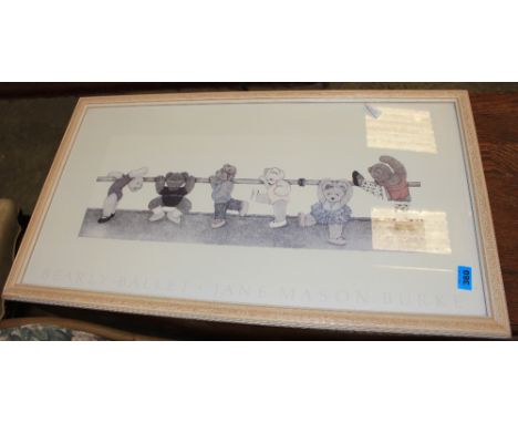 A framed nursery print