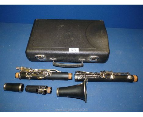 A hard cased Artemis Clarinet, model no. 60117.