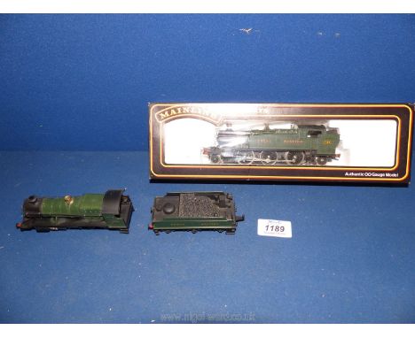 Two model railway steam locomotives:  Mainline boxed Great Western No. 6110, and a Mainline GW 5322.