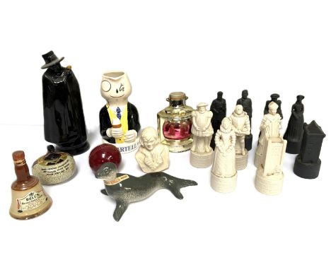 Selection of Scotch Whisky and other alcohol novelty miniatures, including a Beneagles Whisky 1975 World Curling Championship